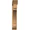 Ekena Millwork Merced Traditional Smooth Bracket w/ Offset Brace, Western Red Cedar, 7 1/2"W x 46"D x 46"H BKT0806X46X46MRC01SWR - alternate 4